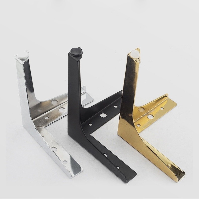 Pierna de los muebles de Chrome de las colocaciones de Sofa Corner Feet Furniture Hardware del metal para el sofá