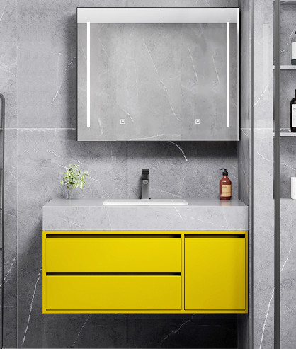 Directorio de fábrica de aleación de aluminio Anti-niebla luz LED inteligente pantalla táctil conmutador baño Smart Cabinet espejo