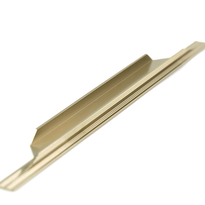 Manijas de aluminio del tirón de la puerta de la puerta Rcr-368 del oro colorido grande del cajón