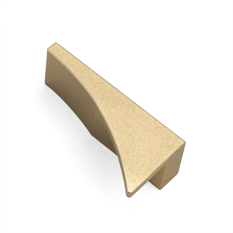 Tiradores de puerta de aluminio de oro de cuatro estrellas modernos del armario para la decoración